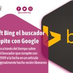 Microsoft Bing el buscador que compite con Google